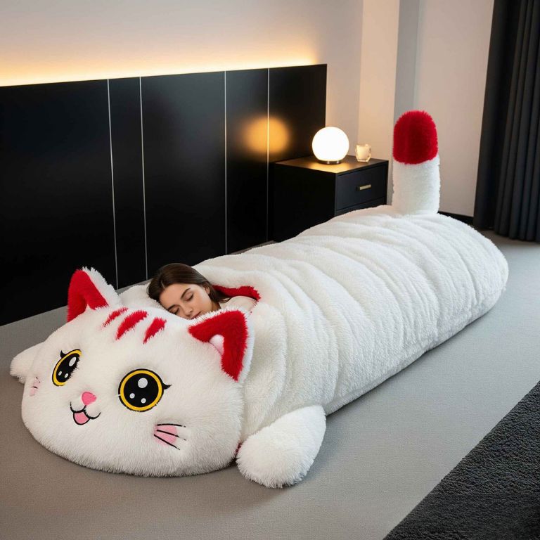2026 Latest Fluffy Cat Sleeping Bags | Cozy, Cute & Purr-fectly Designed