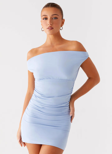 Lilosa Mini Dress - Blue