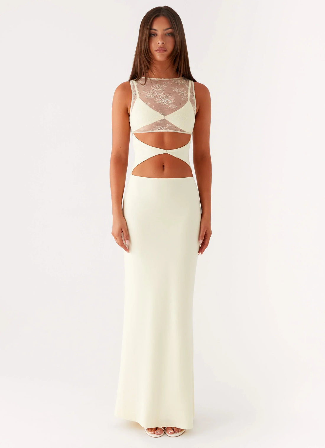 Imperial Maxi Dress - Yellow