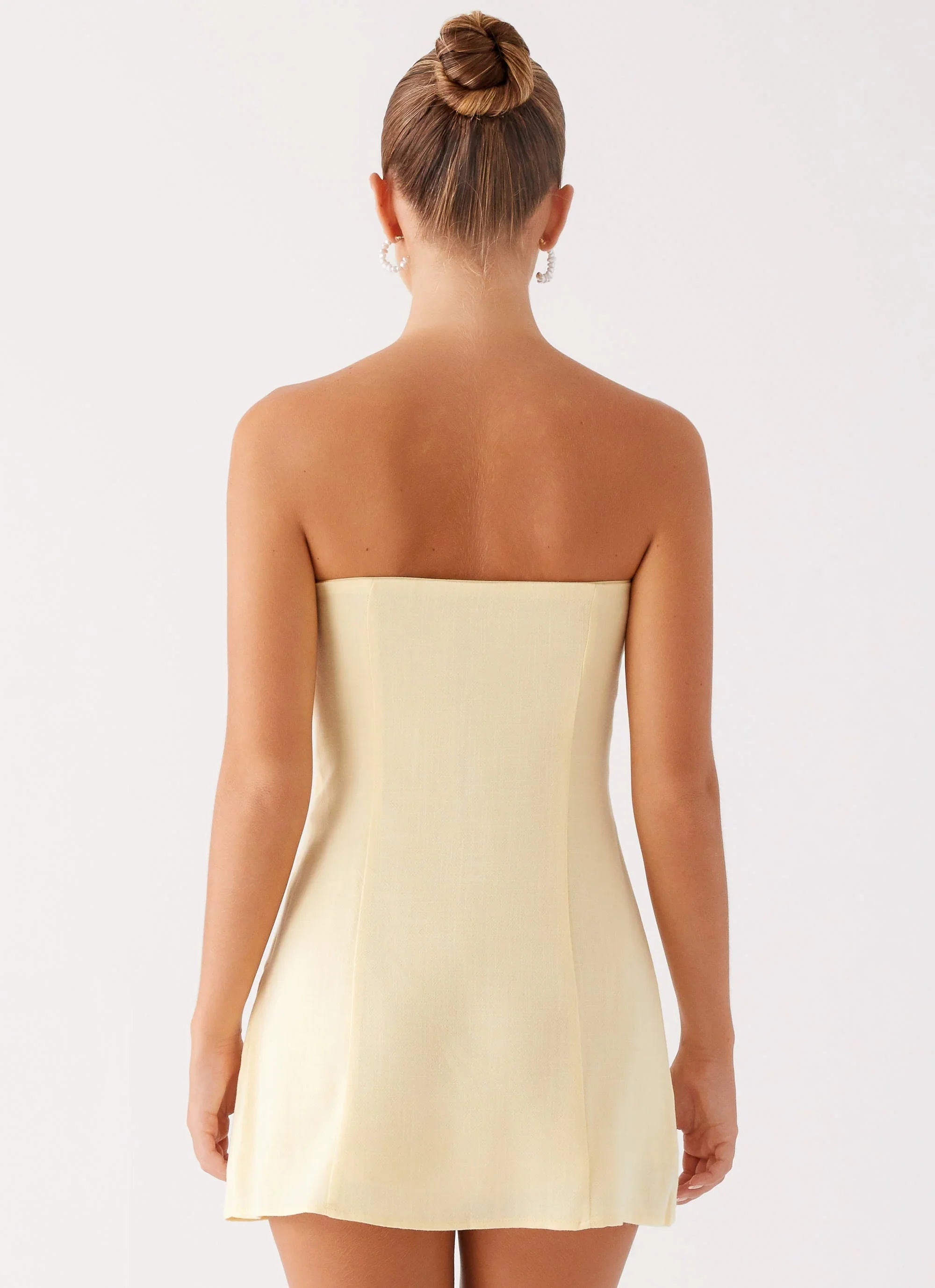 Bindi Mini Dress - Yellow